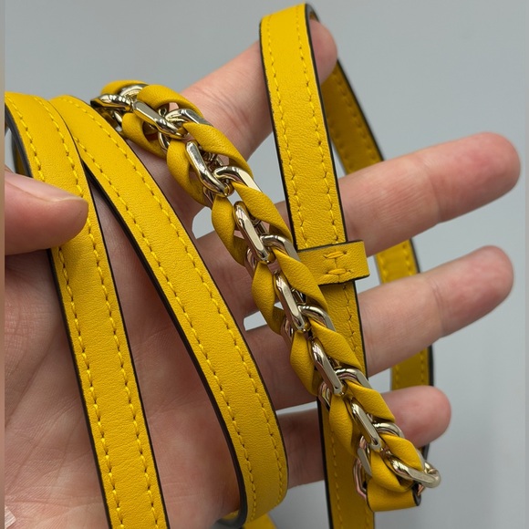 MCM Python Yellow Flap Crossbody - Picture 3 of 13